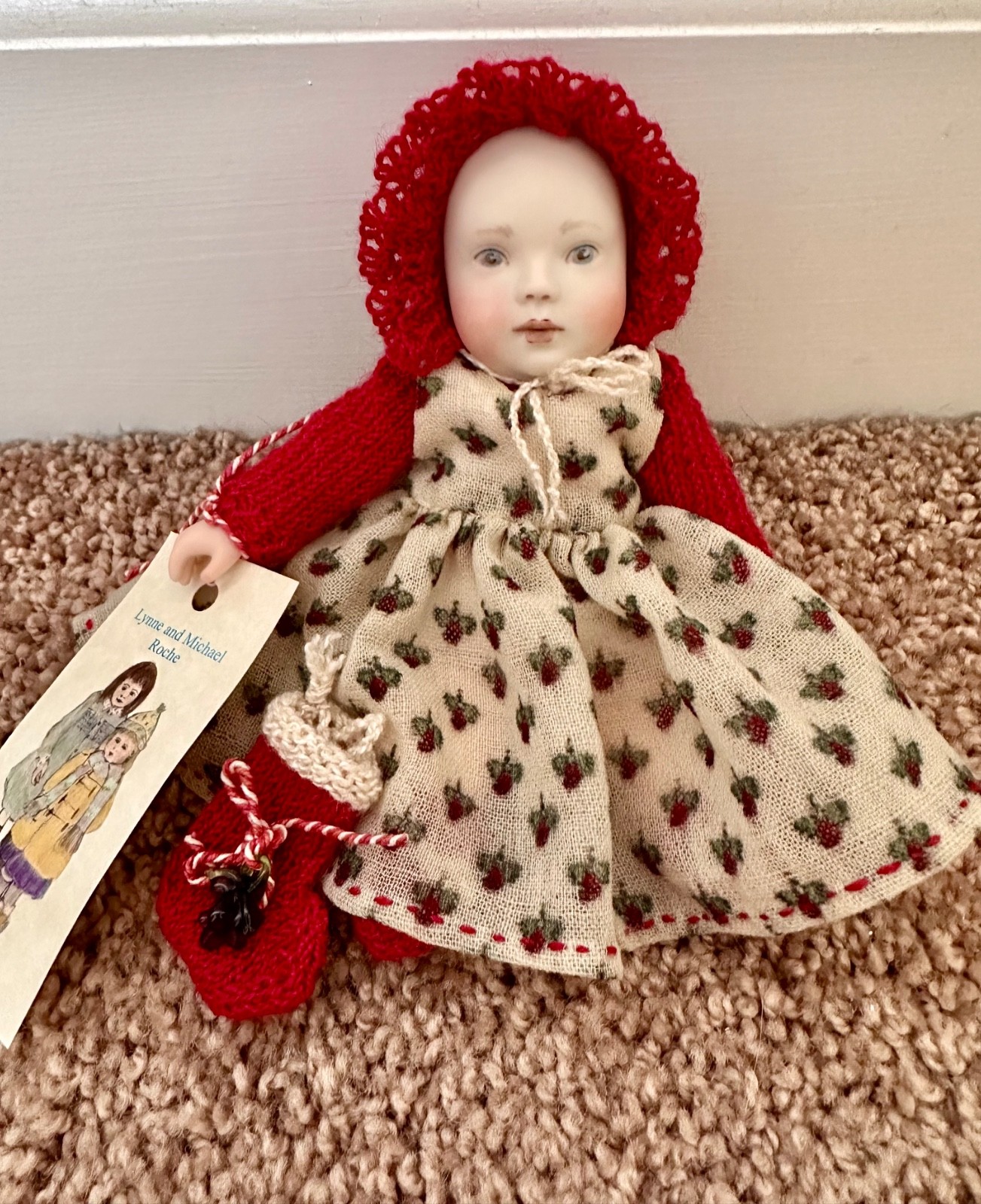 Baby Dot Christmas Special Doll by Lynne and Michael Roche 2019