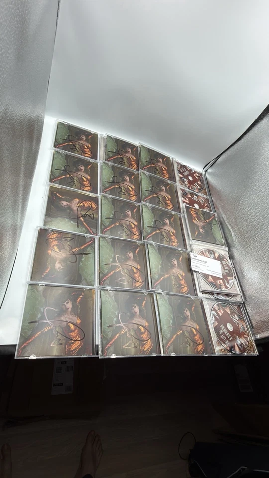 Taylor Swift Life Of A Showgirl It’s Beautiful Edition CD With Signed Photo ✅ - Image 3 of 4