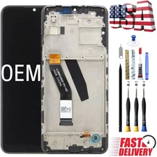 OEM LCD Display Touch Screen Digitizer Frame For BLU View Speed 5G B1550VL 6.5"