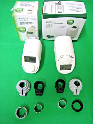 EQ-3 -Electronic Radiator-Thermostat Timer -1x Model M CC-RT-M  -1x Model N pro+