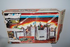 1983 G. I. JOE HEADQUARTERS COMMAND CENTER WITH BOX VINTAGE ORIGINAL