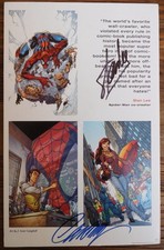 AMAZING SPIDER-MAN PRINT POSTER SIGNED STAN L...