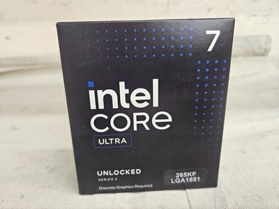 NEW SEALED Intel Core Ultra 7 265KF Unlocked Processor LGA1851 CPU