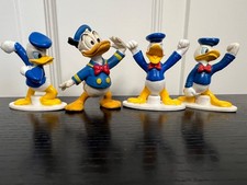 4 X DONALD DUCK FIGUREN - WALT DISNEY BULLY - DONALDFIGUR - BULLYFIGUR