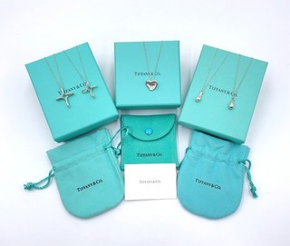 Collana originale Tiffany & Co. SV925 18 7 g set5 con scatola BA120422