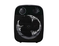 TRONIC Heizlüfter Heizgerät 2 Heizstufen 2000W SHL 2000 B1 Schwarz *B-Ware