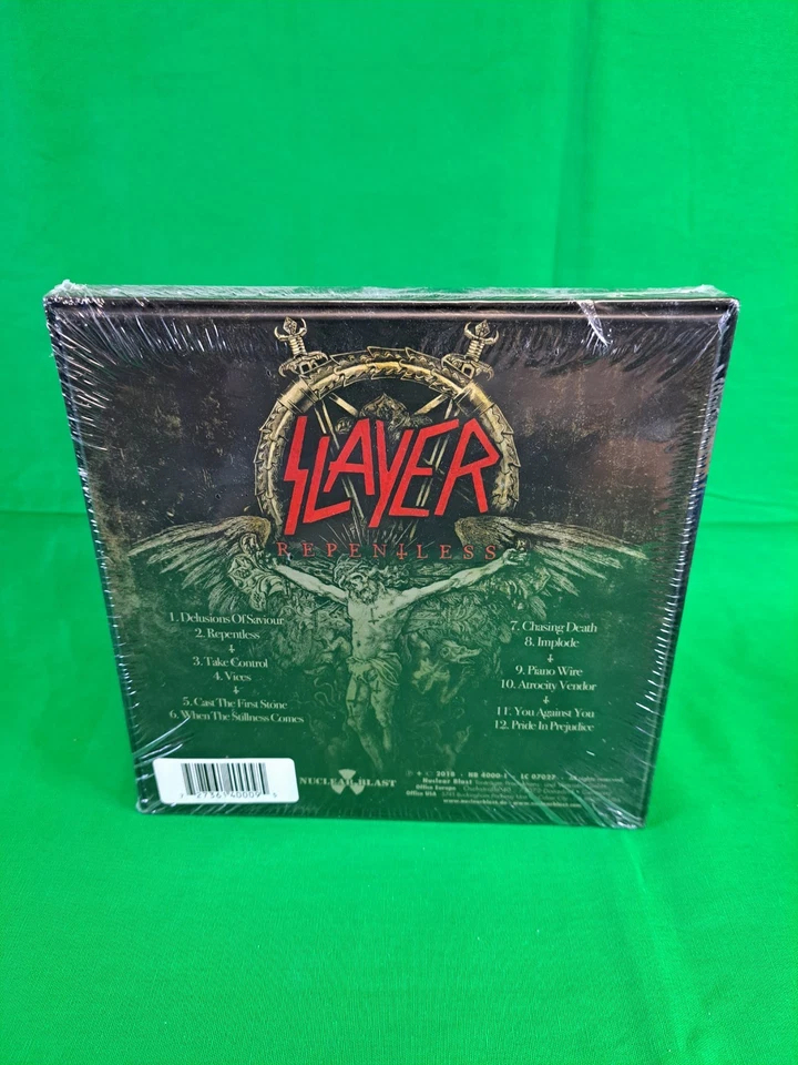 Slayer - Repentless - Limited 6.66 Inch x 6 Gold vinyl Box - Bild 2 von 2