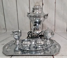 1950s UNITED NO. 840A COFFEE PERCOLATOR with CORD 20 CUP URN VINTAGE