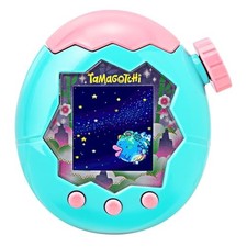 Bandai Tamagotchi Paradise Jade Forest Talking Training Game Device With Guide