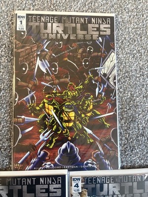 TEENAGE MUTANT NINJA TURTLES: UNIVERSE #1-25 Complete IDW 2016 Series Set Run