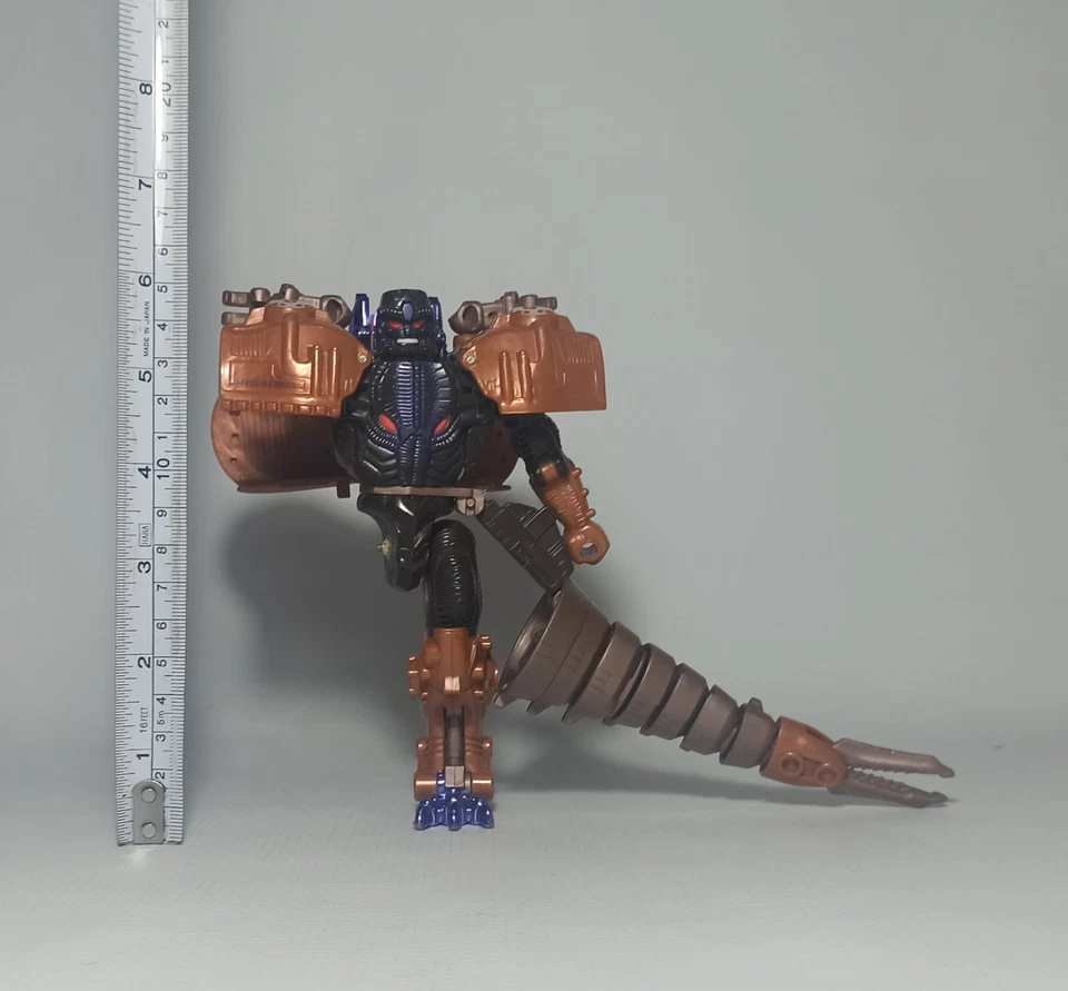 HASBRO VTG 1998 TRANSFORMERS BEAST WARS TRANSMETALS MEGATRON T-REX FOR PARTS - Image 2 of 4