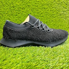 Allbirds Wool Dasher 2 Fluff Mens Size 13 Black Athletic Running Shoes Sneakers