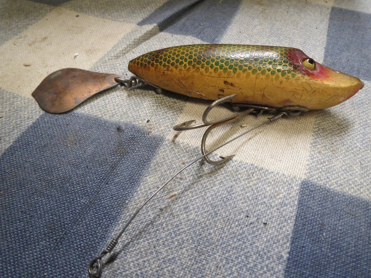 Heddon Bass Wooden Vintage Fishing Lures for sale | eBay