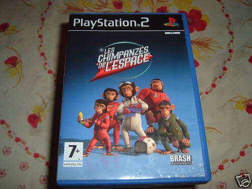 LES CHIMPANZES DE L'ESPACE PS2 COMPLET (envoi suivi)