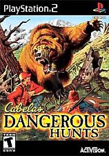 Cabela's Dangerous Hunts PS2 Playstation 2 Game Complete (AMAZING PS2 GAME IN PE