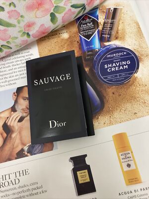 DIOR SAUVAGE Parfum 1 ML - 0.03 OZ New - Vial And Card As Shown