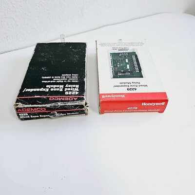 4229 Expander Module Honeywell/Ademco 4229 Wired Zone Expander Relay Module USED | eBay