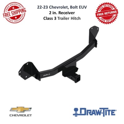 Draw-Tite 76525 Trailer Hitch Class III, 2''. Receiver Fits 22-23 Chevy Bolt EUV