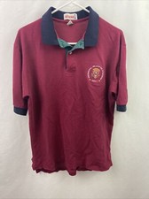 Presidential Helicopter Squadron HMX-1 Maroon Mens Embroidered Large Polo Shirt