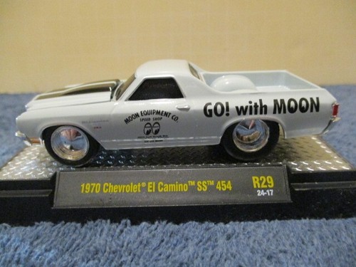 M2 MACHINES 2024 GROUND POUNDERS R29, MOONEYES 1970 CHEVROLET EL CAMINO SS 454