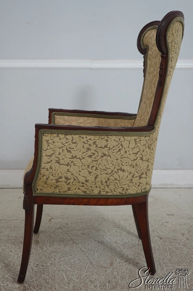 L68669: Par de sillas vintage francesas estilo Luis XVI Foto 3 de 4