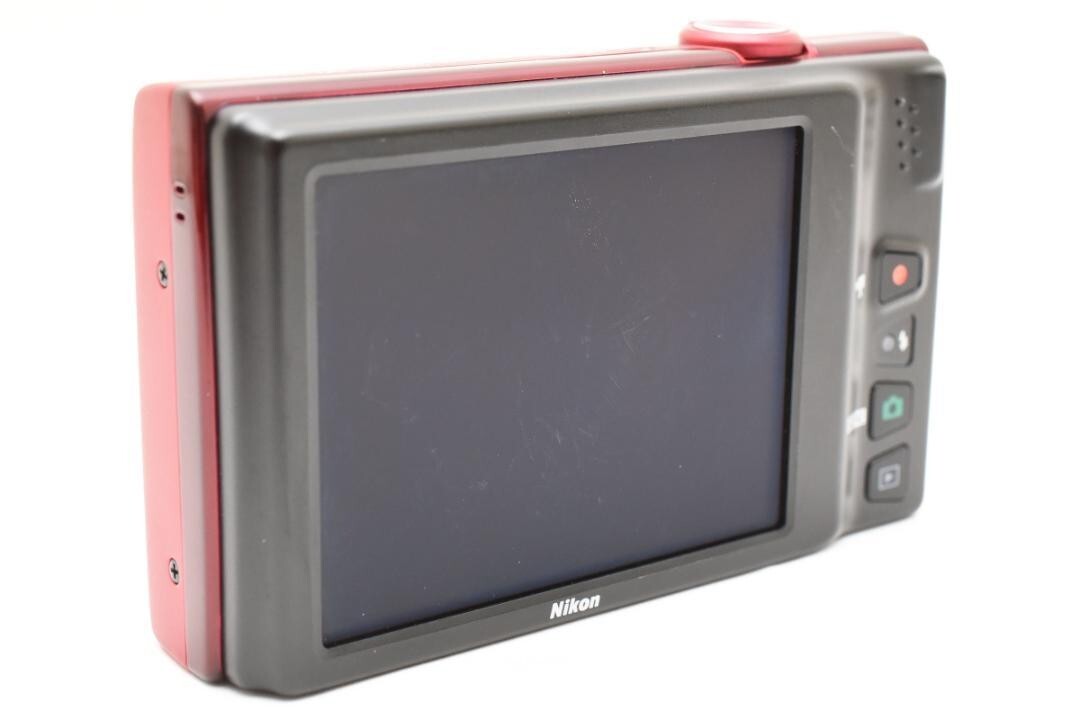Nikon COOLPIX S6100 Red Digital Camera 16.0MP 7x Optical Nikon COOLPIX S6100 Red Digital Camera 16.0MP 7x Optical