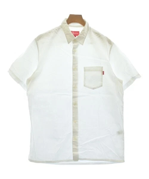 Chemises décontractées Supreme blanches L 2200532868101