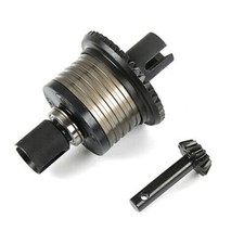 FLMLF Alloy Rear Helical Gear Whit Small Bevel Gear for 1/5 RV KM X2 Losi 5ive