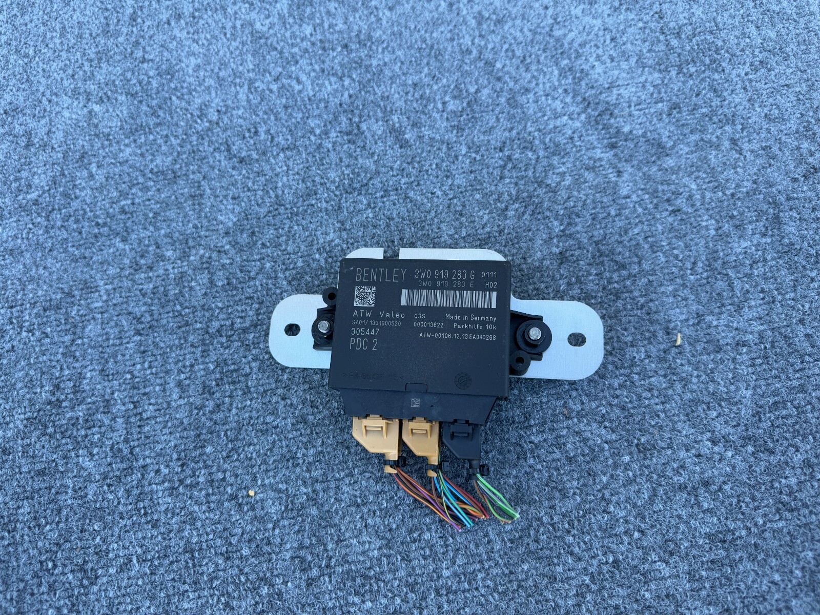 PARK DISTANCE CONTROL MODULE 3W0919283 G BENTLEY FLYING SPUR OEM (2013-2018)