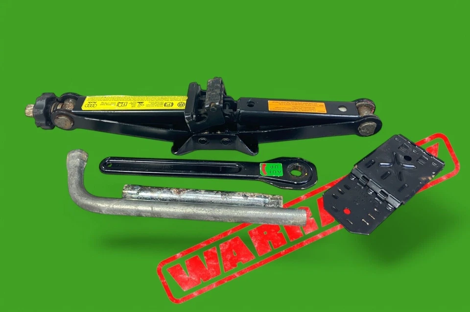 Audi Q7 2009-2015 kit de herramientas de cambio de neumáticos de repuesto llave de tuerca de gato OEM Foto 2 de 4