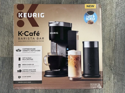 Keurig K-Caf Barista Bar Brewer And Frother 5000374606 - BLACK ONE SIZE