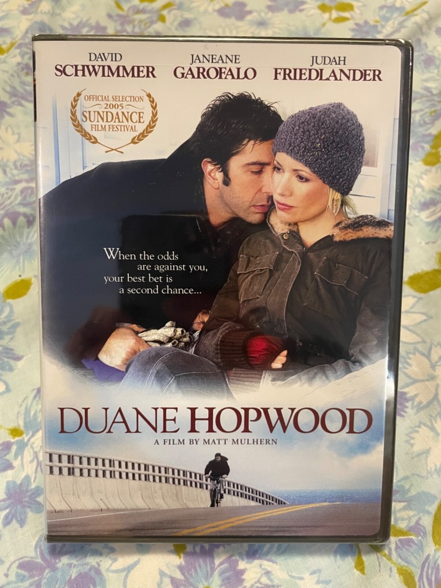 DVD Duane Hopwood BRAND NEW David Schwimmer Janeane Garofalo Judah