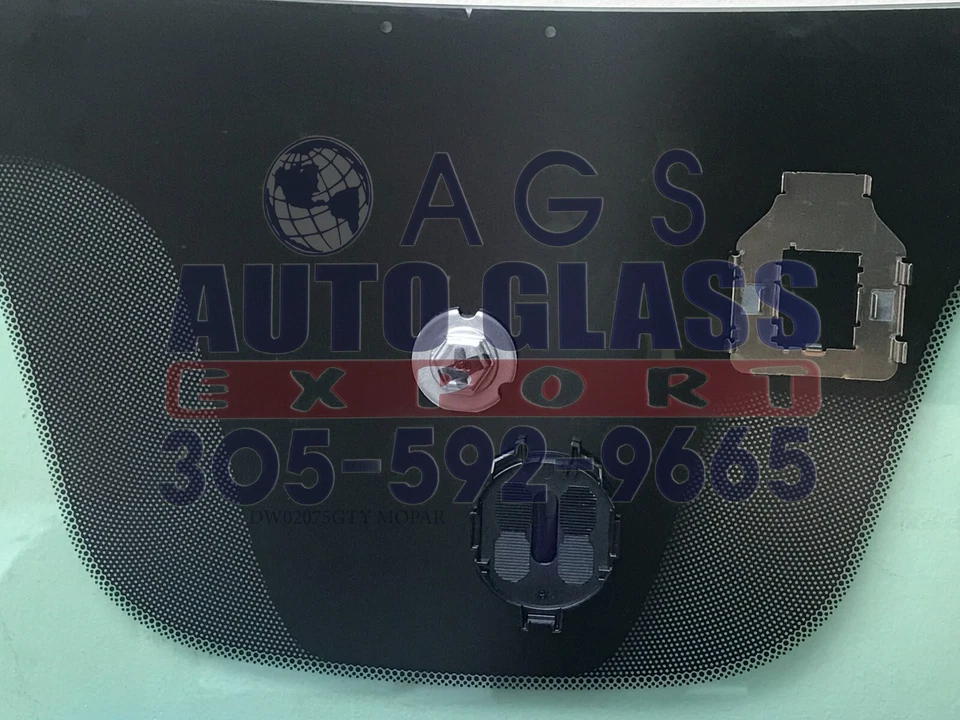 2014-2022 RAM PICKUP 1500/2500/3500 2 PUERTAS/4 PUERTAS (SENSOR DE LLUVIA) PARABRISAS DW02075 OEM Foto 3 de 3