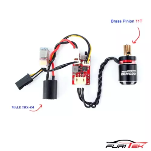 NEW Furitek Stinger 118 Brushless System FOR Traxxas TRX-4M
