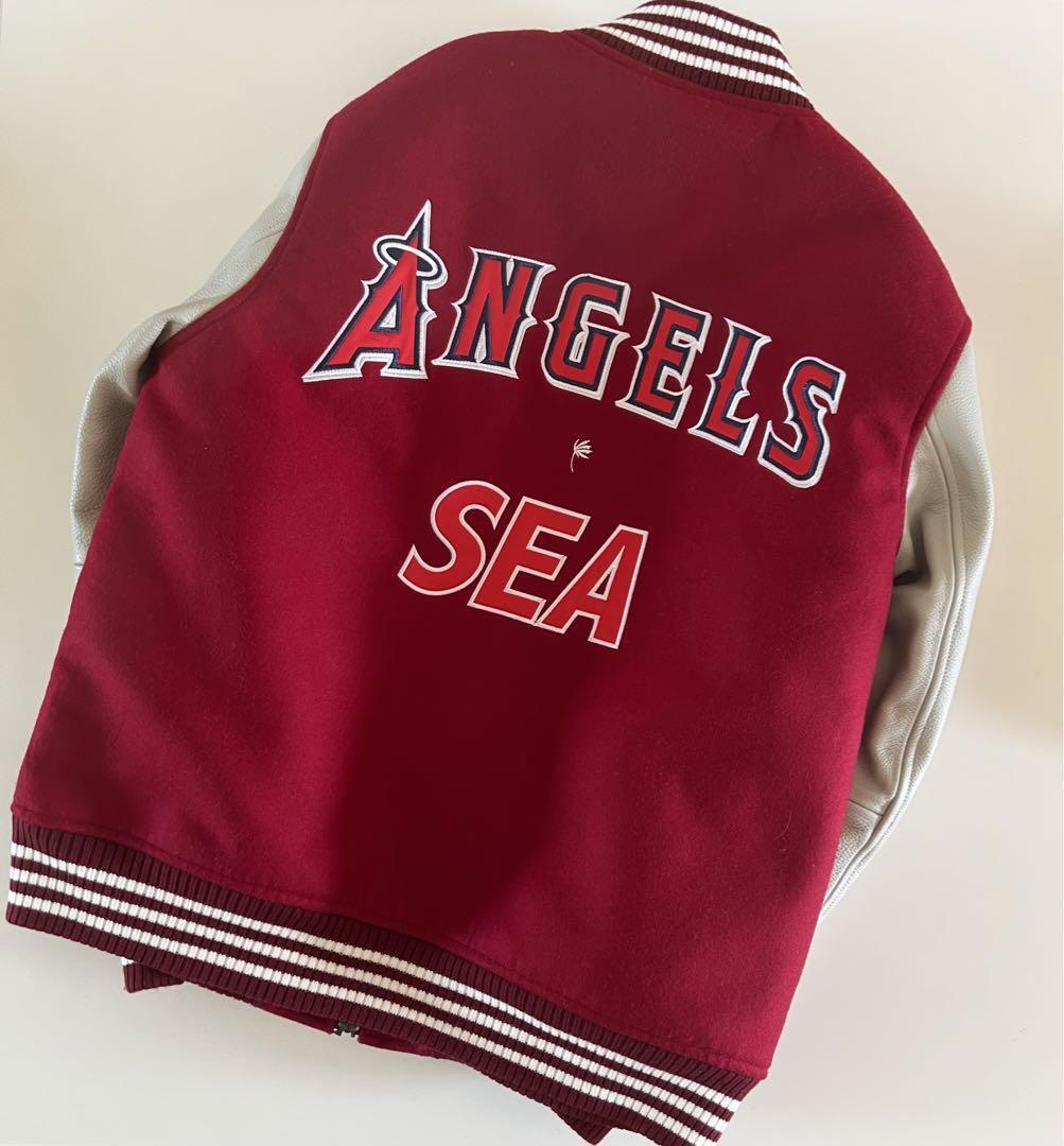 MLB x WIND AND SEA Varsity Jacket L Size 2024 Complete Tags MLB x WIND AND SEA Varsity Jacket L Size 2024 Complete Tags