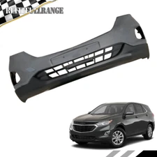 Front Bumper Cover Fascia & Lower Valance Grille For Chevrolet Equinox 2018-2020