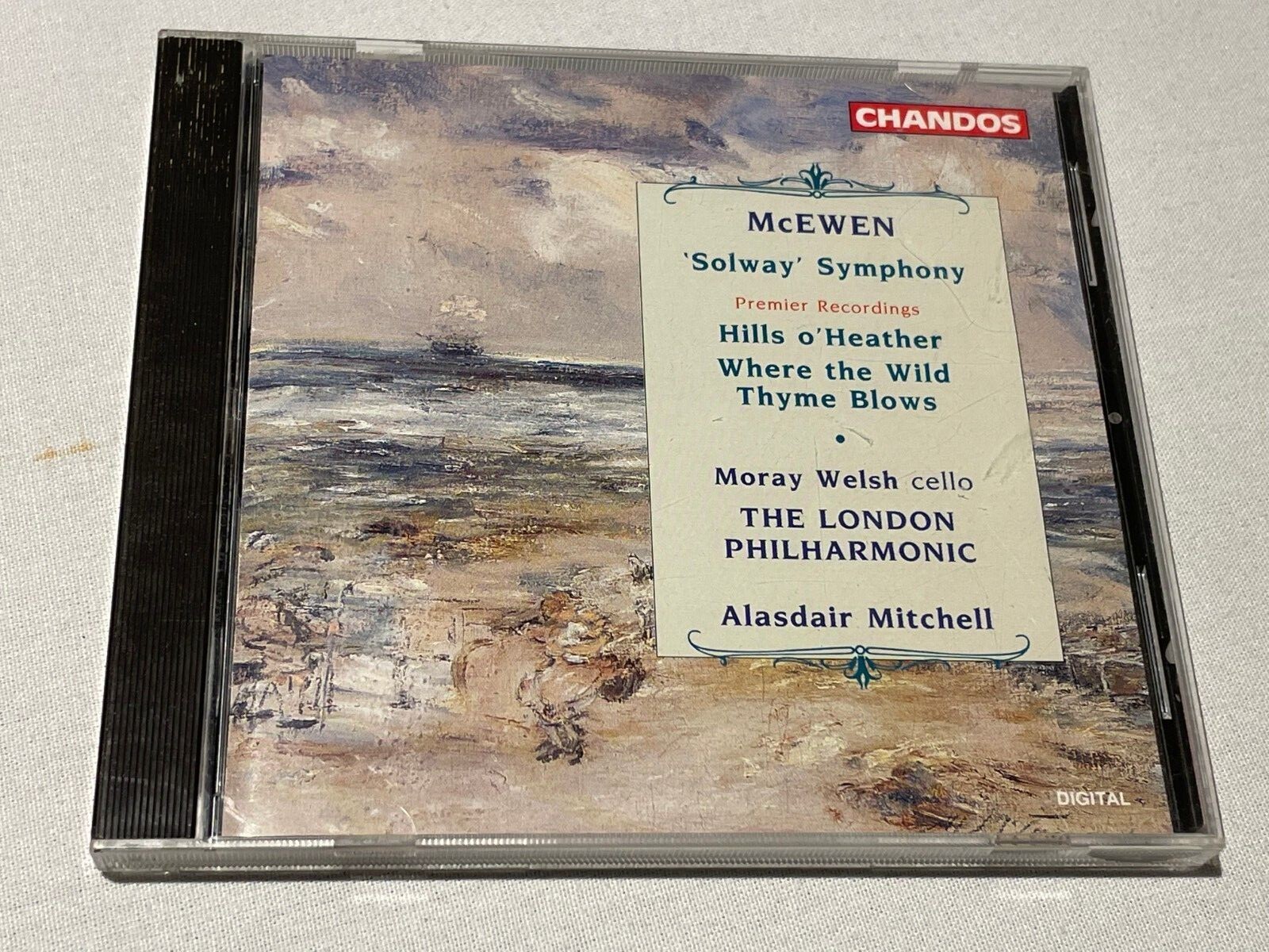 Sir J B McEwen - A Solway Symphony - Moray Welsh (Cello) CD Album - 1995 Chandos