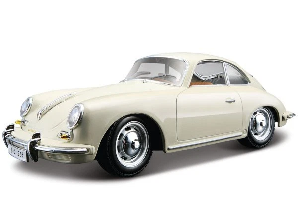 PORSCHE 356 B  - 1961 - cream - Bburago 1:24 - Bild 1 von 2