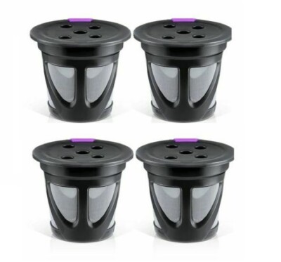 4 X Keurig K-Supreme Plus Multistream Kapseln Pods Wiederverwendbar Universal