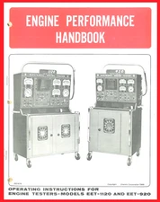 SUN Scope Engine Tester Performance Handbook Sun EET-1120 EET-920 Manual Book