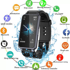 plus Smart Watch Men Sport Fitness Smartwatch Heart Rate Monitor IP67 Waterproof