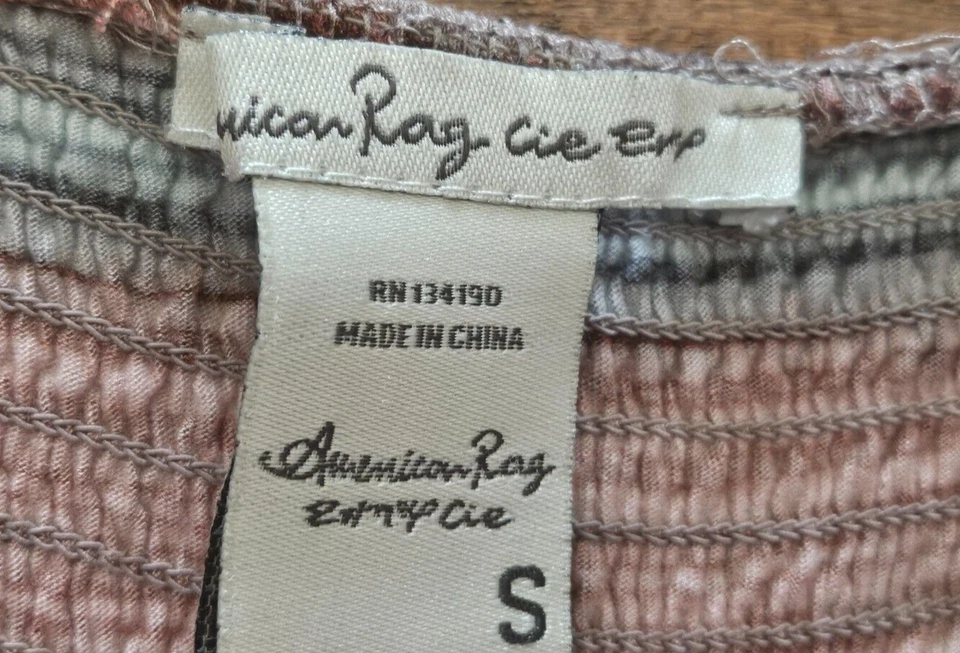 Maxi Vestido Para Mujer AMERICAN RAG Cuello Corazón Tubo Top Multicolor Rayas S Foto 4 de 4