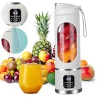 450ml Portable USB Rechargeable Juicer Cup Electric Mixer Blender Smoothie Maker