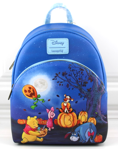 Loungefly Winnie The Pooh Boo Halloween Mini Backpack Faux Leather New Tags 2024 - Picture 14 of 15