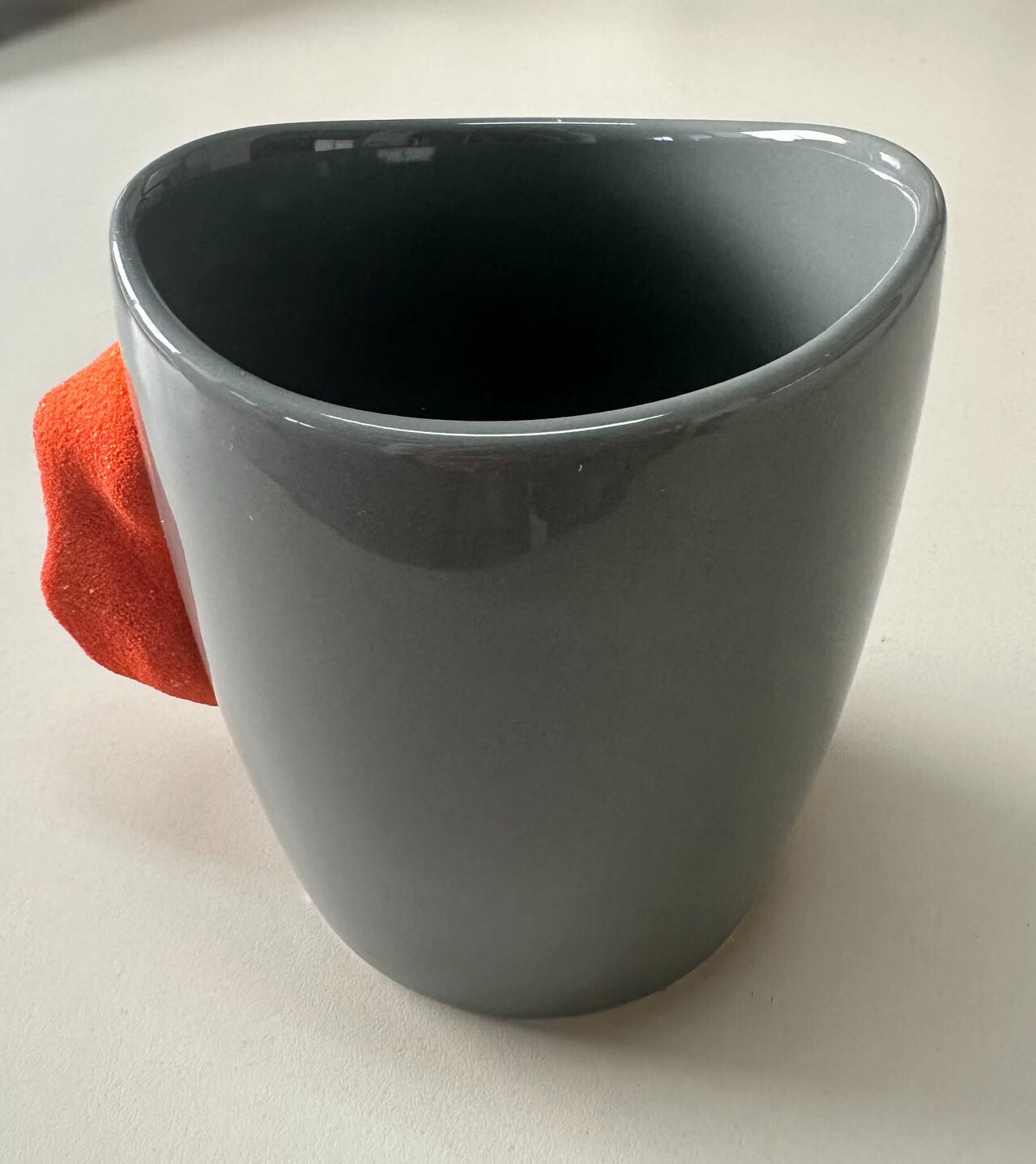 Taza CERAMICA con Asa Agarre dificil-Escalada libre/Roca para Escaladores