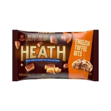 Heath Chocolatey English Toffee Baking Bits, 1 Bag 8 oz -11-