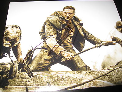 TOM HARDY SIGNED AUTOGRAPH 8x10 PHOTO MAD MAX PROMO IN PERSON COA AUTO RARE F