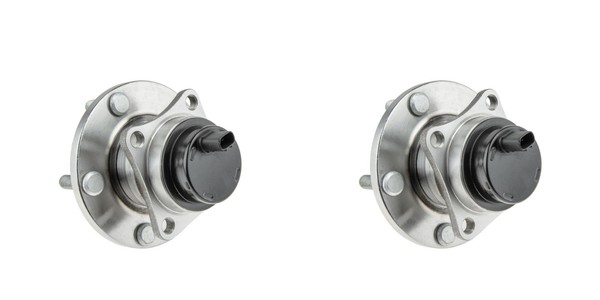 NTY 2X Radnabe Radlagersatz Hinterachse FüR Toyota Corolla Verso Zer_ Zze_-image