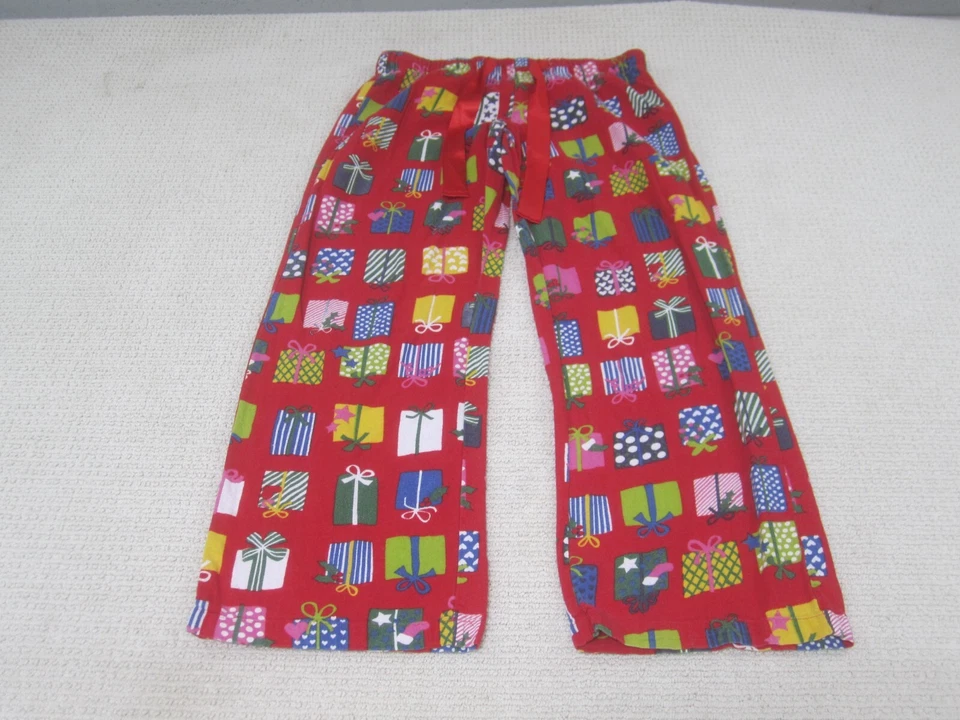Pantalones Old Navy para mujer rojos medianos regalos navideños salón íntimo Foto 2 de 4