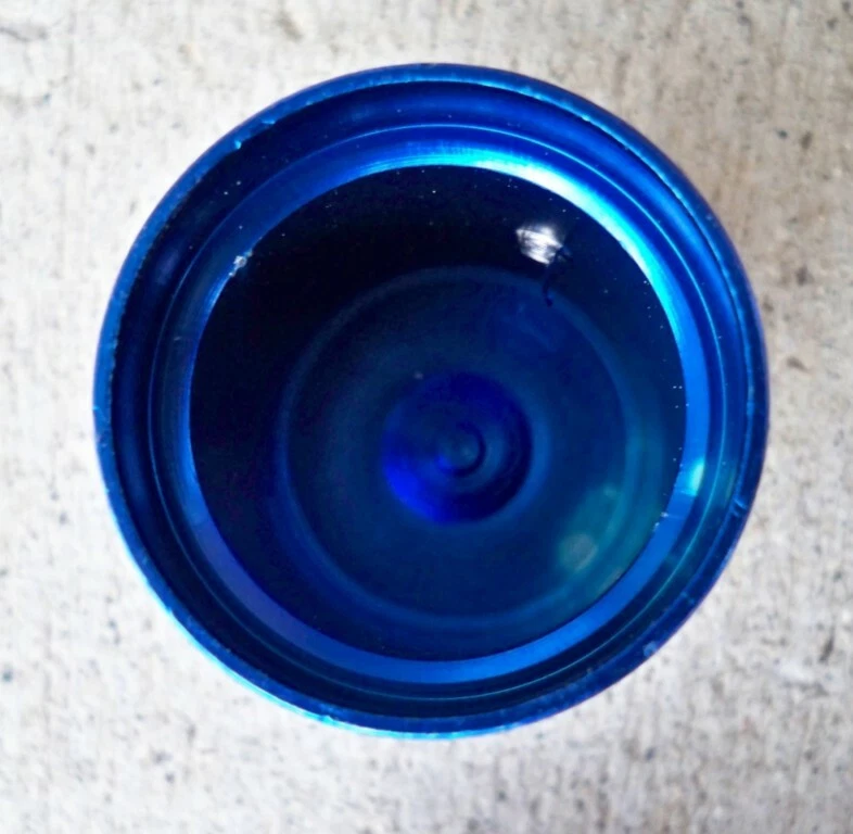 Billet Anodized Blue Solenoid Cover Honda Civic 92 93 94 95 96 97 98 99 00 - Image 2 of 4